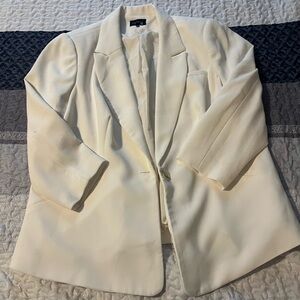 1. State Women's Cream Blazer